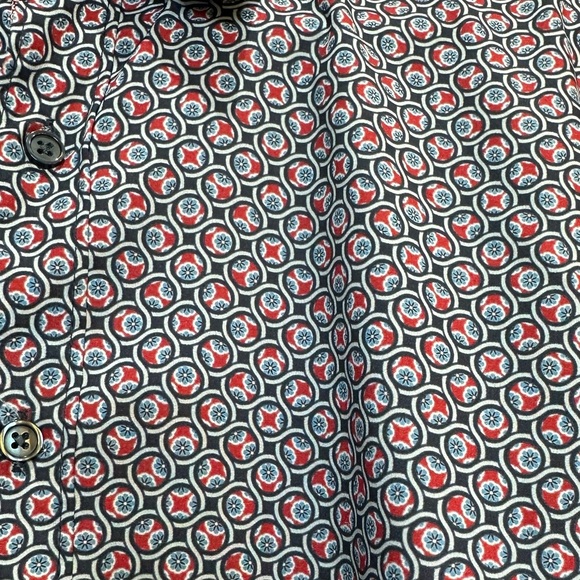 CON.STRUCT CIRCLE WOVEN LONG SLEEVE SHIRT Slim Fit Size L - Picture 5 of 5